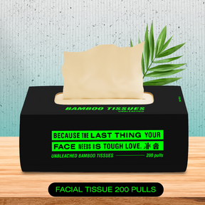 Bamboo Facial Tissues - 200 pulls