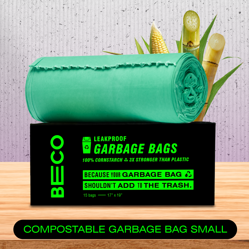 Compostable Garbage Bags - Small - 15 bags/roll