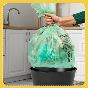 Biodegradable Garbage Bags - Medium - 30 bags/roll | Pack of 2